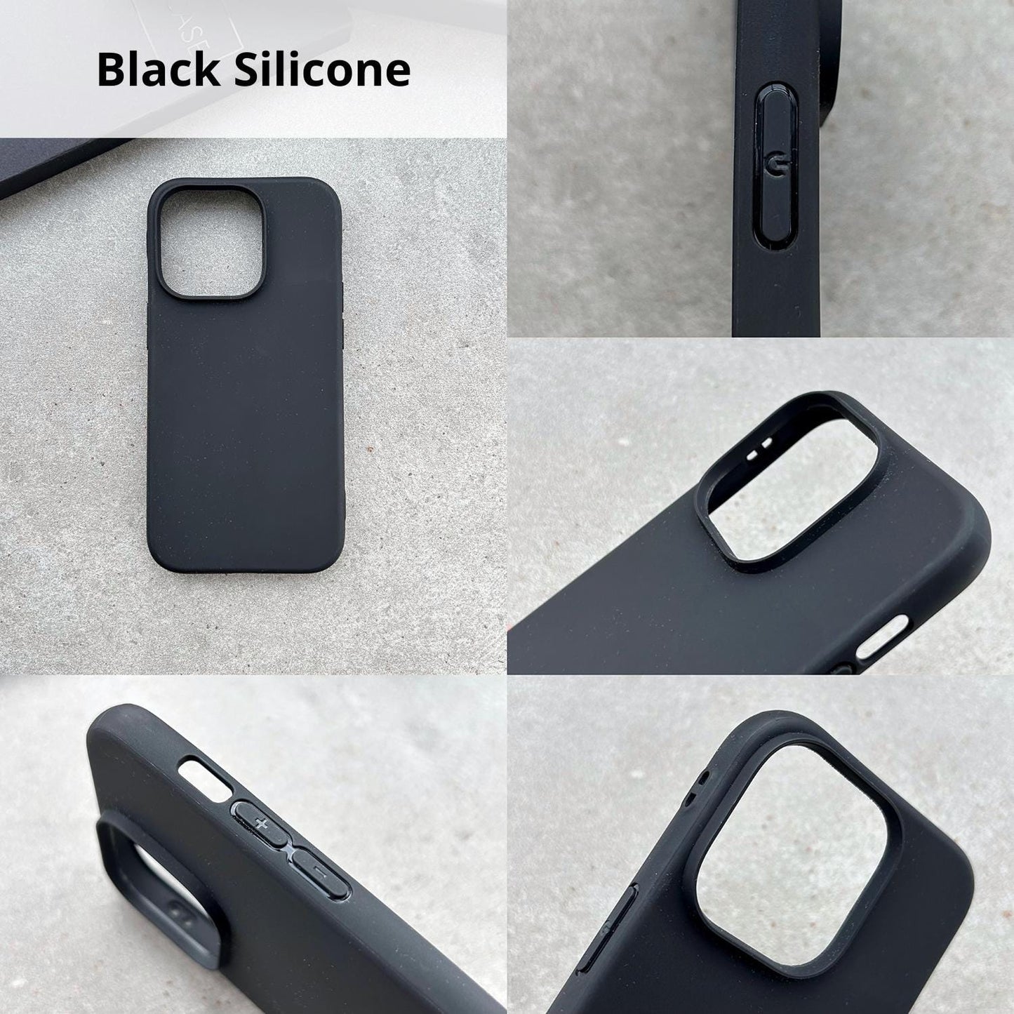 a series of photos showing different angles of a phone case