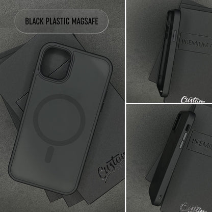 100 Dollar Bill iPhone 16 Pro Max Case One-Hundred-Dollar Bill MagSafe Compatible Silicone Case Benjamin Franklin iPhone Black Leather Case