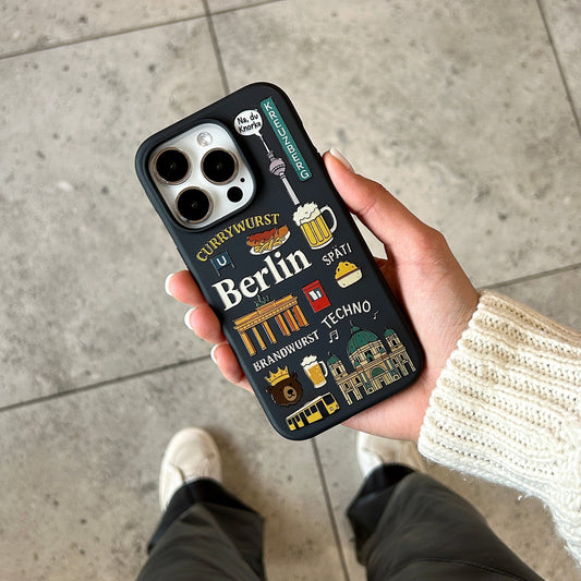 Berlin Phone Case – Compatible with iPhone 17 Pro Max, 16, 15, 14, 13, 12, with MagSafe