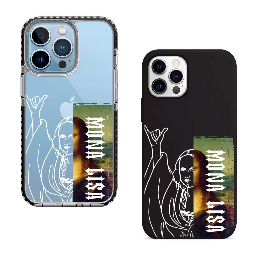 Classic Art with Hand Rock iPhone 16 Pro Max Case, Modern Art Phone Cover for iPhone 15 with MagSafe, Unique Art Custom Case S24 FE S25