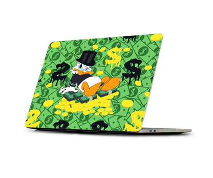 MacBook Case Scrooge McDuck Green