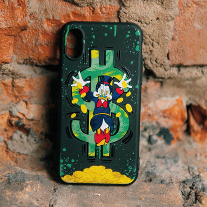 iPhone Case Scrooge Dollar