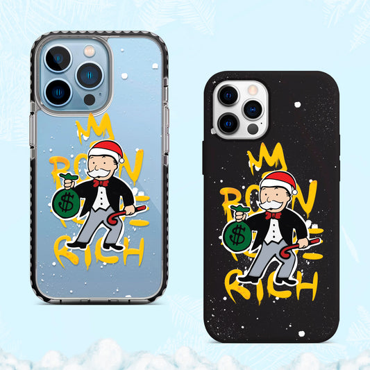 iPhone Case Born to Rich