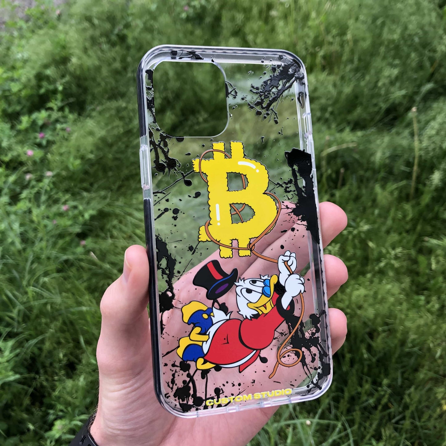 iPhone Case Scrooge Bitcoin Balloon