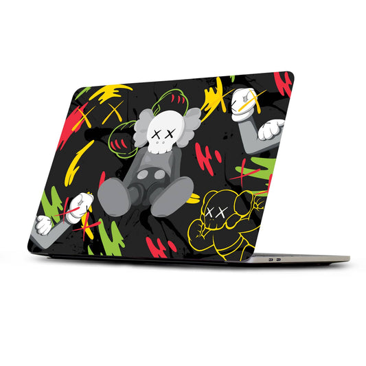 MacBook Case Kaws Grey