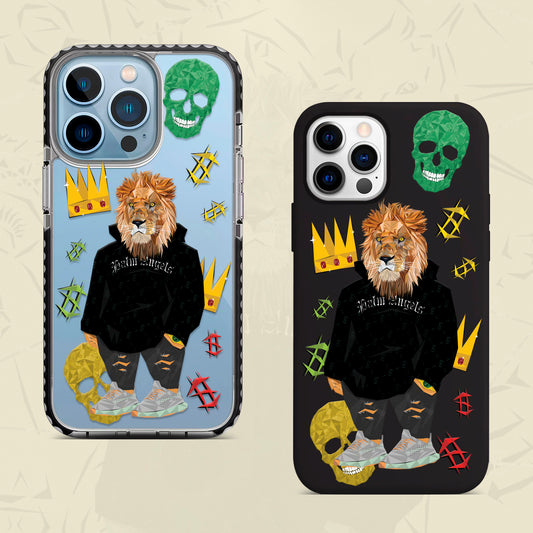 iPhone Case Lion Poly