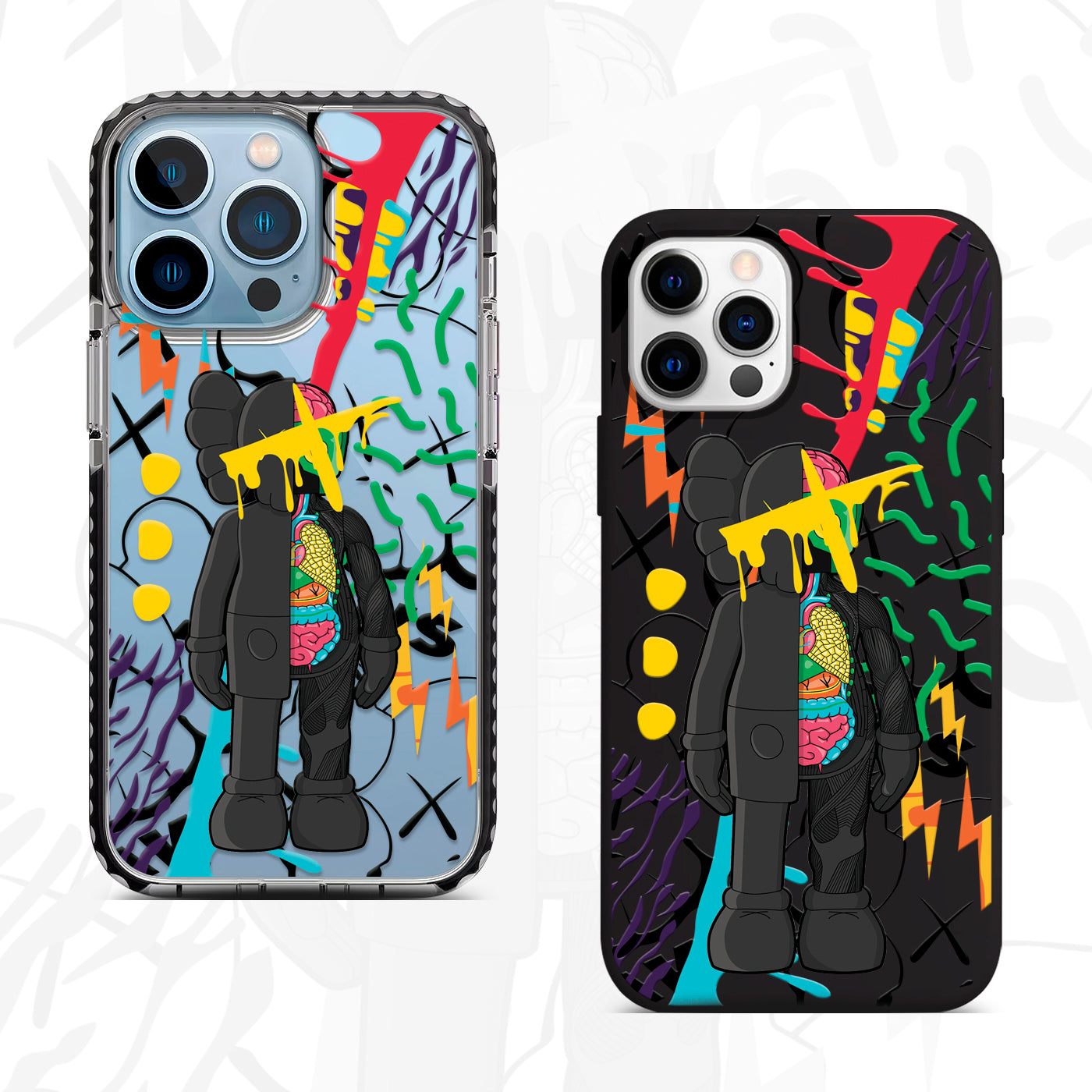 iPhone Case Kaws Multi