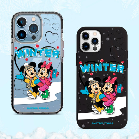 iPhone Case Winter Mouse